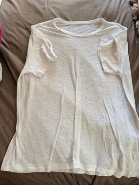 Aerie oversized tshirt white L